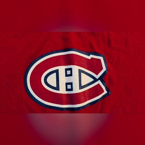 NHL Montreal Canadiens Red Short Sleeve Tee - Picture 4 of 5